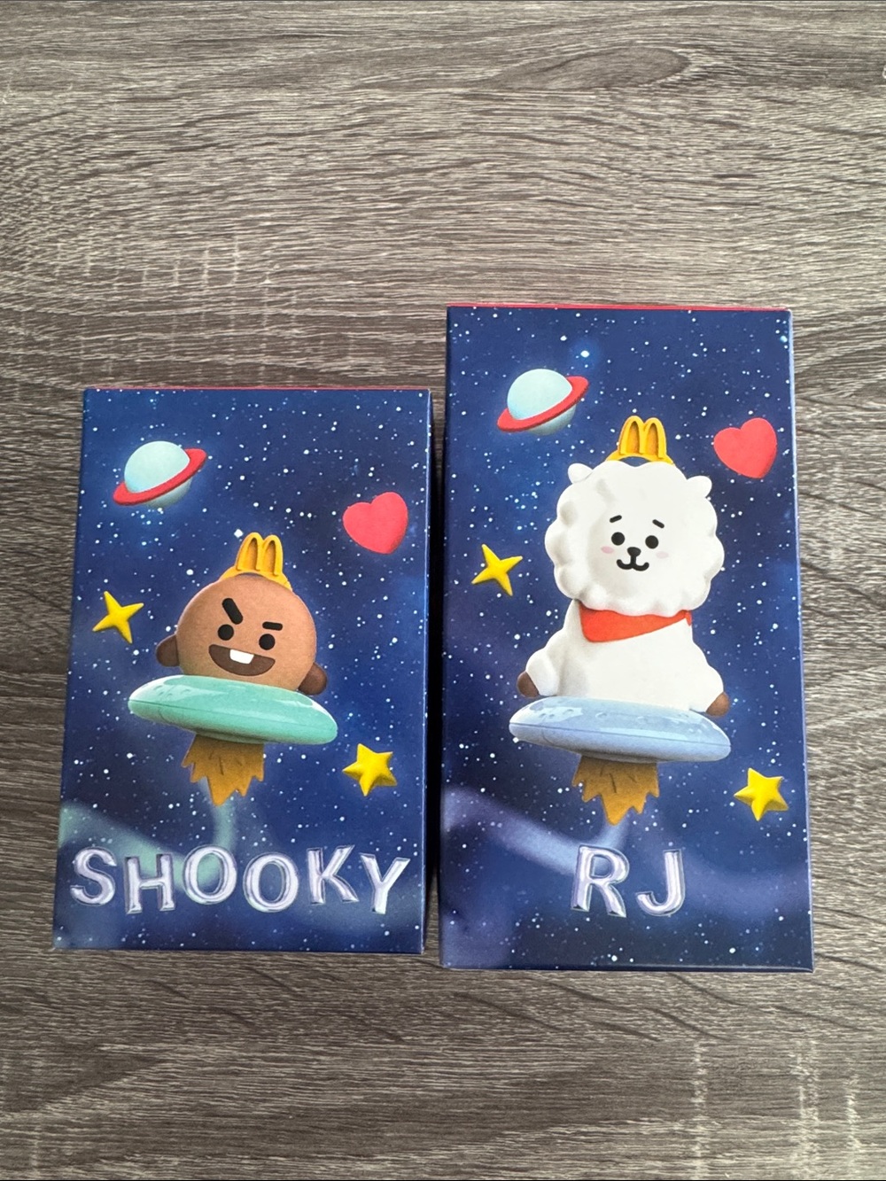 BT21 SHOOKY & RJ McDonald’s Happy Meal Toys - 2026